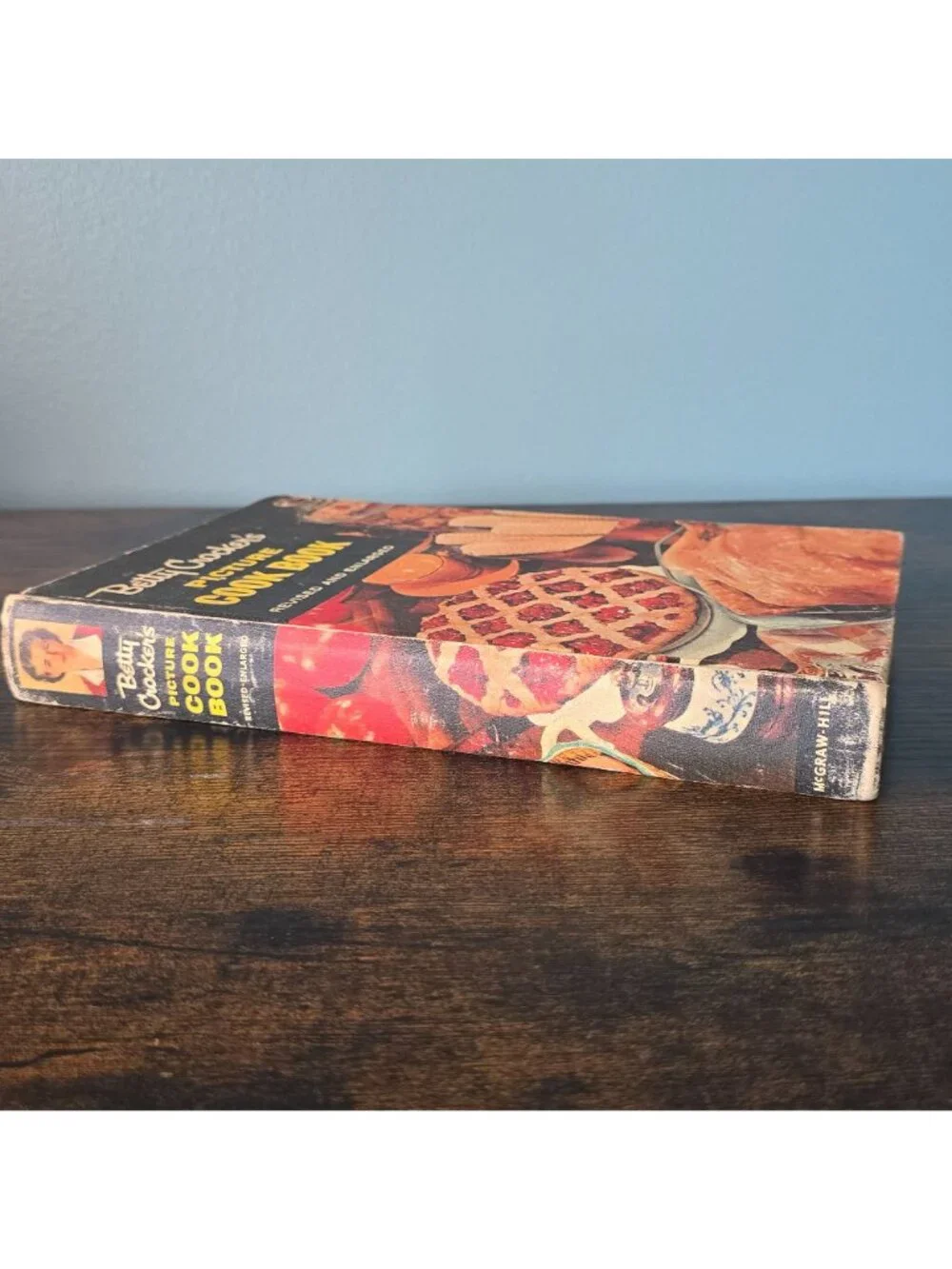 Betty Crockers Picture Cook Book Revised & Enlarged Hardcover 1950s Vintage